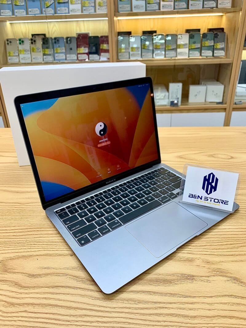 Macbook Air 2020 M1 màn 13.6in / 8GB / 256GB  Gray like new 98.5%