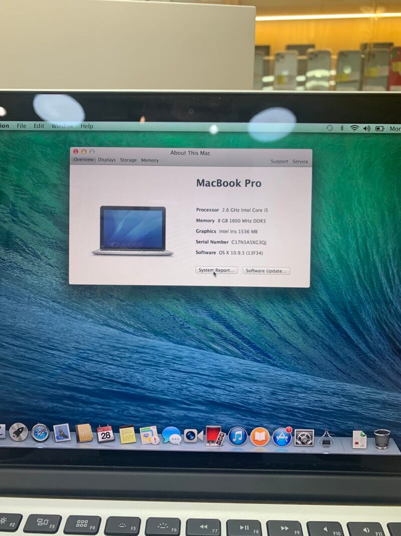 Macbook Pro Core i5 2014 Like New 98% 13.3in  XG3QJ