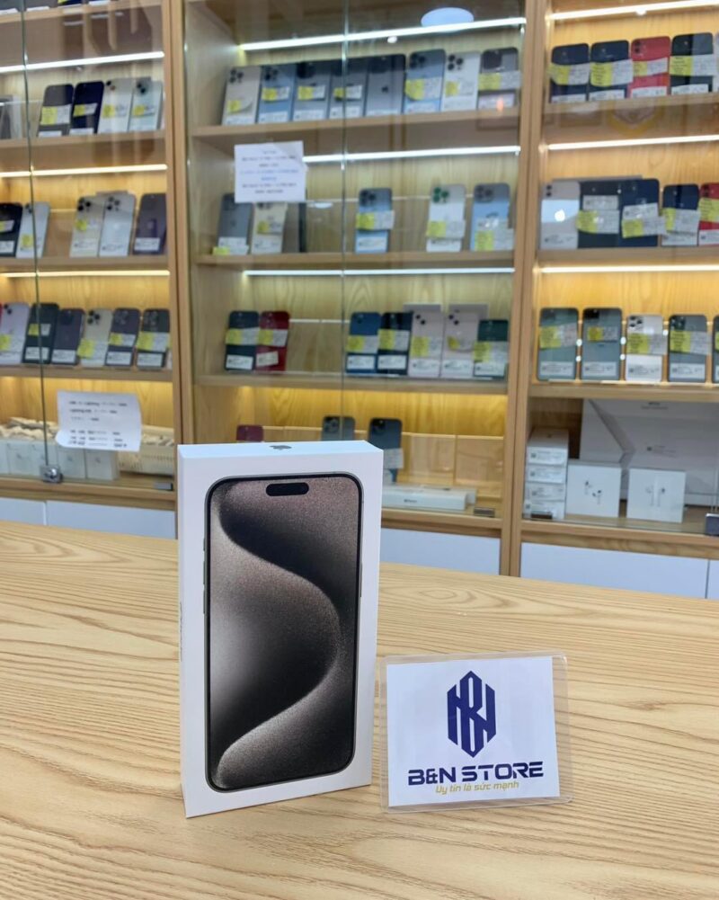 Iphone 15 Pro Max 512GB đập hộp