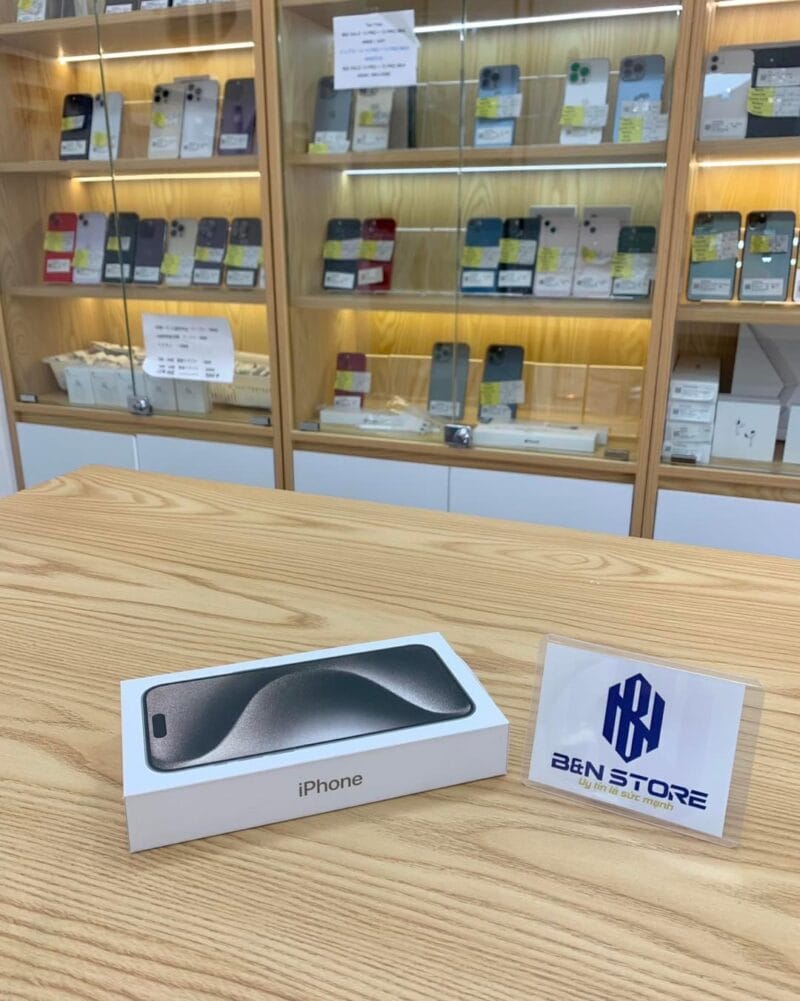 Iphone 15 Pro Max 512GB đập hộp