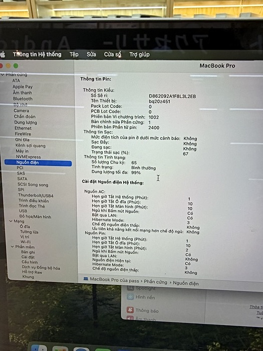 Macbook Pro M1 2020 13.3in 256GB like new 98%. 05NL2L2 Macbook Pro M1 2020 13.3in 256GB like new 98%. 05NL2L2