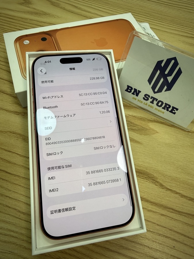 Iphone 17 Pro 256GB like new 98.5% 32353 Iphone 17 Pro 256GB like new 98.5% 32353