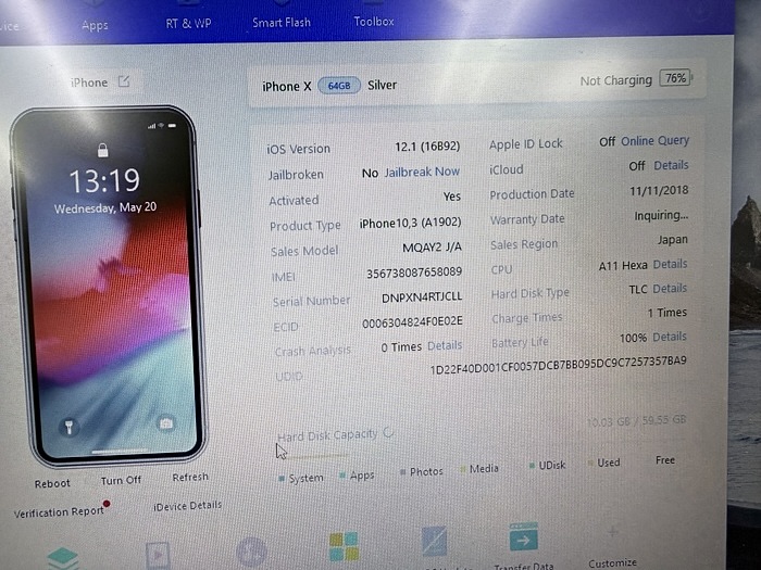 Iphone X 64GB mới 100%. 58089 Iphone X 64GB mới 100%. 58089