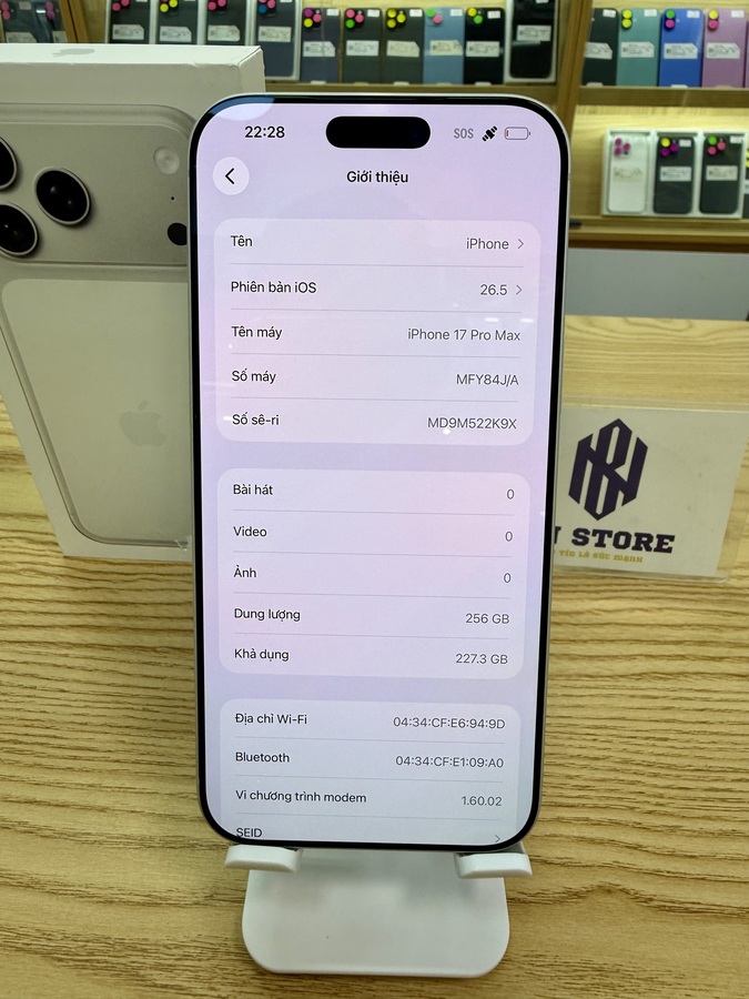 Iphone 17 Pro Max 256GB Like New 99%. 27512 Iphone 17 Pro Max 256GB Like New 99%. 27512
