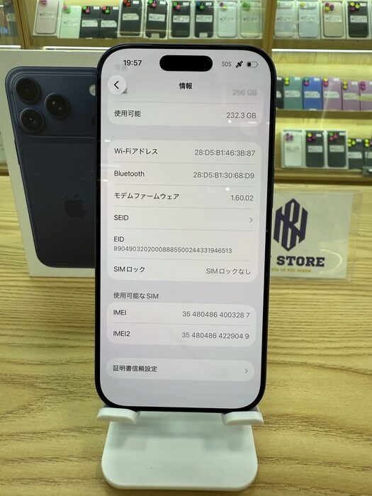 Iphone 17 Pro 256GB Like New 99% 03287 Iphone 17 Pro 256GB Like New 99% 03287