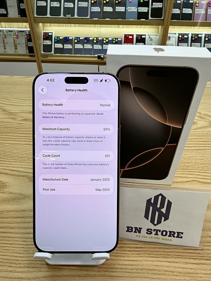 Iphone 16 Pro Max 256GB Like New 98.5% 67738 Iphone 16 Pro Max 256GB Like New 98.5% 67738