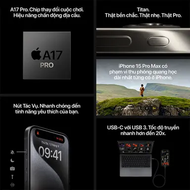 Iphone 15 Pro Mới Nguyên Hộp - Bản Thương Mại Iphone 15 Pro Mới Nguyên Hộp - Bản Thương Mại