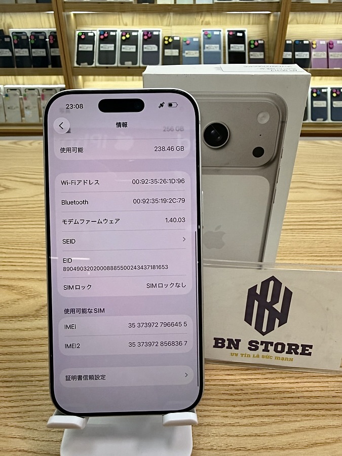 Iphone 17 Pro 256GB Like New 98.5% 66455 Iphone 17 Pro 256GB Like New 98.5% 66455