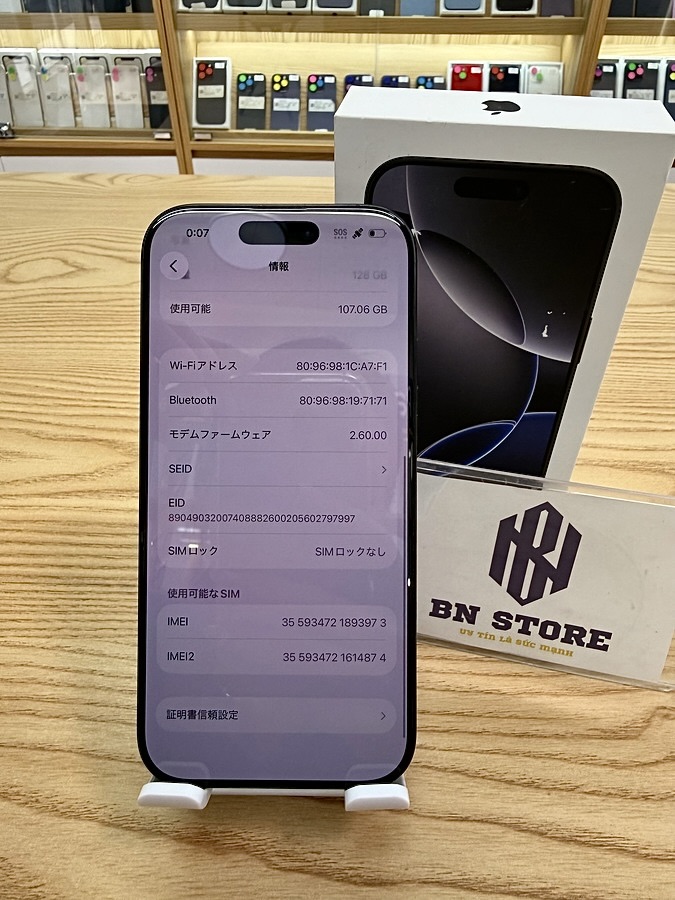 Iphone 16 Pro 128GB Like New 98.5% 93973 Iphone 16 Pro 128GB Like New 98.5% 93973