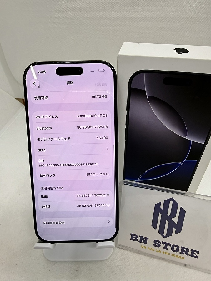 Iphone 16 Pro 128GB Like New 98%. 79629 Iphone 16 Pro 128GB Like New 98%. 79629