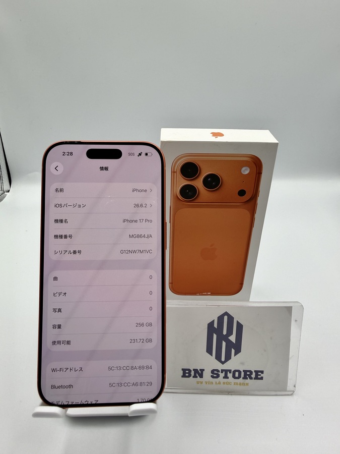 Iphone 17 Pro 256GB Like New 98% . 03677 Iphone 17 Pro 256GB Like New 98% . 03677