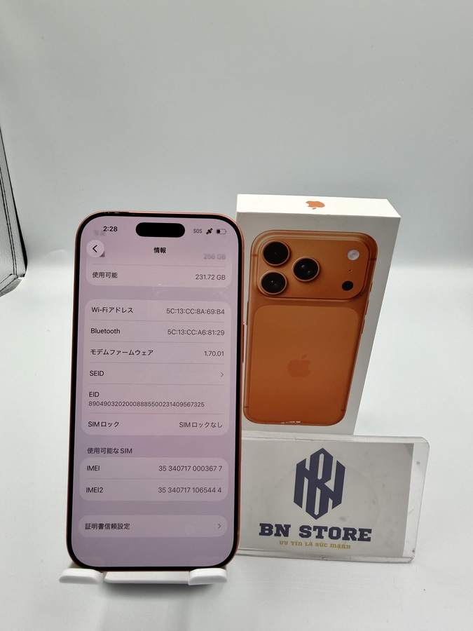 Iphone 17 Pro 256GB Like New 98% . 03677 Iphone 17 Pro 256GB Like New 98% . 03677