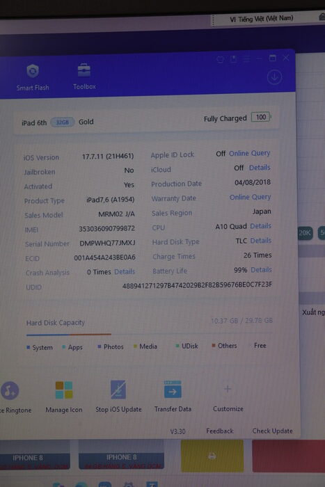 Ipad Gen 6 2018 9.7in 32GB Like New 98%. 99872 Ipad Gen 6 2018 9.7in 32GB Like New 98%. 99872