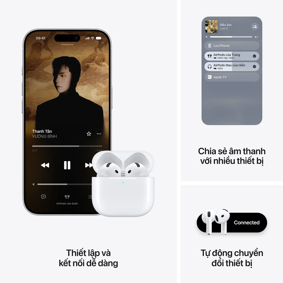 AirPods 5 2026 Mới Nguyên Hộp Bản Sạc Không Dây | Chính hãng Apple AirPods 5 2026 Mới Nguyên Hộp Bản Sạc Không Dây | Chính hãng Apple